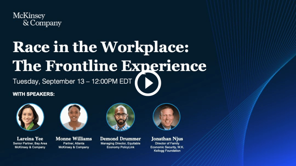 Race in the Workplace livestream video